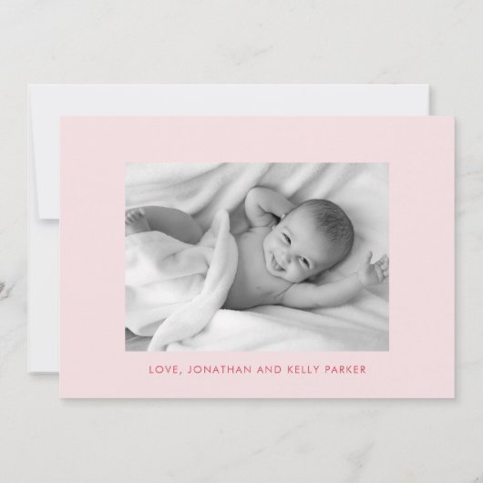 Faire-part Mais Premier Milk Funny Chat Photo Naissance (Dos)