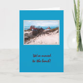 Faire-part Maison de plage (Devant)