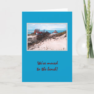 Faire-part Maison de plage