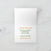 Faire-part Maison du nid de Robin nouvelle (Intérieur)