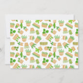 Faire-part Maison Plantes Cactus White Nouvelle Maison Faire- (Dos)