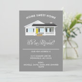 FAIRE-PART MAISON SUCRÉE MAISON | ANNONCE DE DÉMÉNAGEMENT (Debout devant)