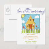 Faire-part Maman Moving Carte postale (Devant / Derrière)