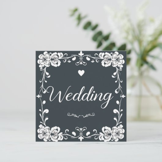 Faire-part MARIAGE (Debout devant)