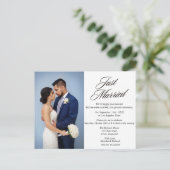 Faire-part mariage (Debout devant)