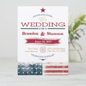 Faire-part Mariage Americana 5,5 x 7,5 (Debout devant)