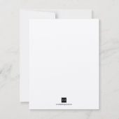 Faire-part mariage coquillage bleu enregistrer la  (Dos)