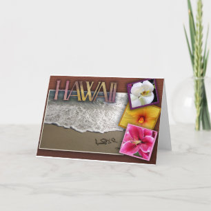 Faire-part Mariage de destination - Hawaï