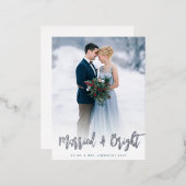 faire-part mariage de feuille de papier (Recto/Verso)