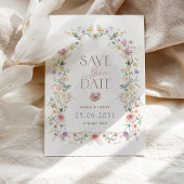 Faire-part Mariage de Fleur sauvage lunatique | Photo Enregis