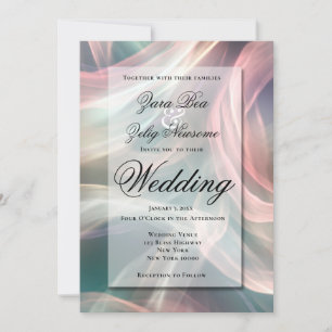 Faire-part Mariage de la fête du glamour du Nouvel An