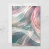 Faire-part Mariage de la fête du glamour du Nouvel An (Dos)