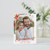 Faire-part Mariage de Noël Marié (Debout devant)