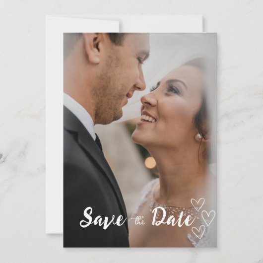 Faire-part Mariage décontracté (Devant)