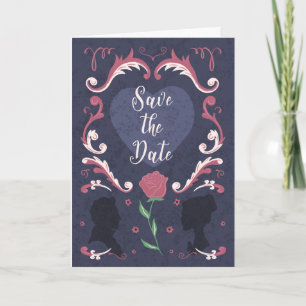 Faire-part Mariage du livre de contes - Enregistrer la date