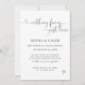 Faire-part Mariage Elopé (Devant)