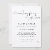 Faire-part Mariage Elopé (Devant)