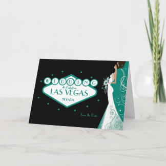 Faire-part Mariage en Fabulous Las Vegas "Save the Date"Carte