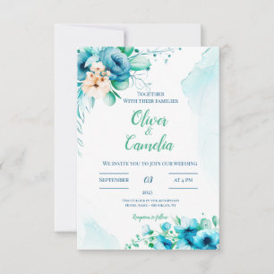 Faire-part Mariage floral