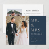 Faire-part Mariage Lavish (Devant / Derrière)