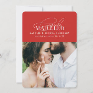 Faire-part mariage marié