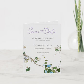 Faire-part Mariage Minimaliste Calligraphie Florale