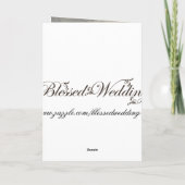 Faire-part Mariage parisien français enregistrer la date (Dos)