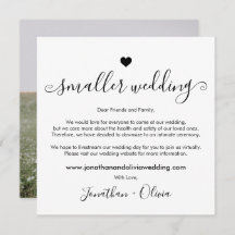 Mariage photo de taille réduite Mariage de script