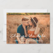 Faire-part Mariage simple Modifier la date (Devant)