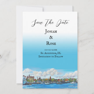 Faire-part Mariage St Augustine