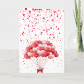 Faire-part Mariage Thème du Cœur Romantique (Dos)