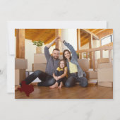 Faire-part Maroon Hey Y'all - Déménagé au Texas (Dos)