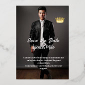 Faire-part masculin (Recto)