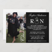 Faire-part Médicale branché de diplôme d'études de (Devant / Derrière)