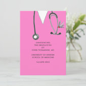 Faire-part Médicale d'études supérieures (Debout devant)