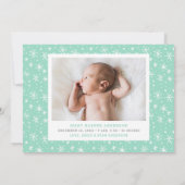 Faire-part Meilleur cadeau de vacances photos multiples naiss (Dos)