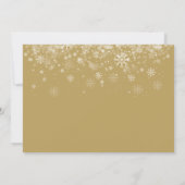 Faire-part Meilleur cadeau Ever Neige Photo Noël Naissance (Dos)