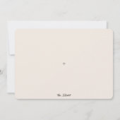 Faire-part Meilleur cours virtuel moderne (Dos)