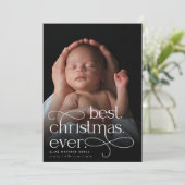 Faire-part Meilleur Noël Jour férié (Debout devant)