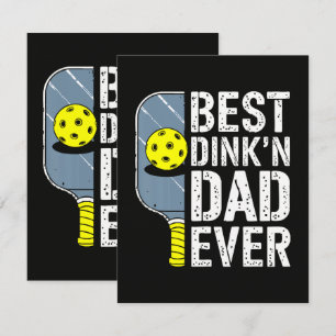 Faire-part Meilleur Papa Dink'N Ever Pickleball
