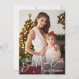 Faire-part Meilleure photo personnalisée jamais vue par maman