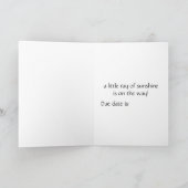 Faire-part Mère enceinte (Intérieur)