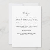 Faire-part Merveilleux temps Simple multi photo naissance béb (Dos)