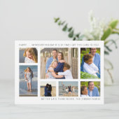 Faire-part Mieux Tard Que Les Nouvel An De Noël N'Ont Jamais  (Debout devant)