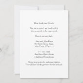 Faire-part Mignonne nous avons déménagé | Campagne | Lake Hou (Dos)