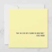 Faire-part Minimal Rainbow Class of Year Graduation Flat Card (Dos)