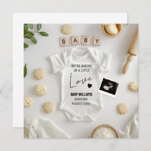 Faire-part minimaliste de grossesse