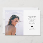Faire-part minimaliste multi-photo (Dos)