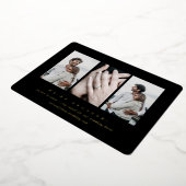 Faire-part minime 3 Fiançailles photo (Rotation)