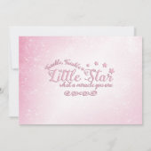 Faire-part Miracle Baby, Annonces de naissance (Dos)